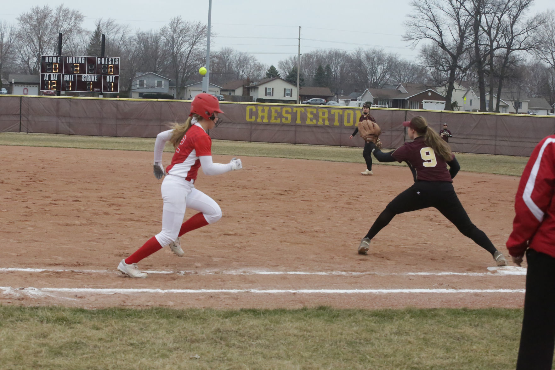 Gallery Bulldogs vs Trojans in softball
